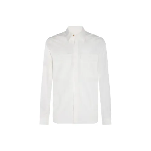 RICK OWENS совместный бренд RO Рубашка Мужская Белая