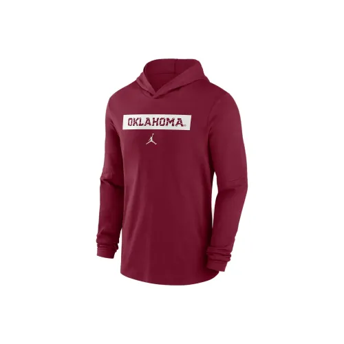 Nike Oklahoma Sooners Sideline Свитшот Мужской Темно-красный
