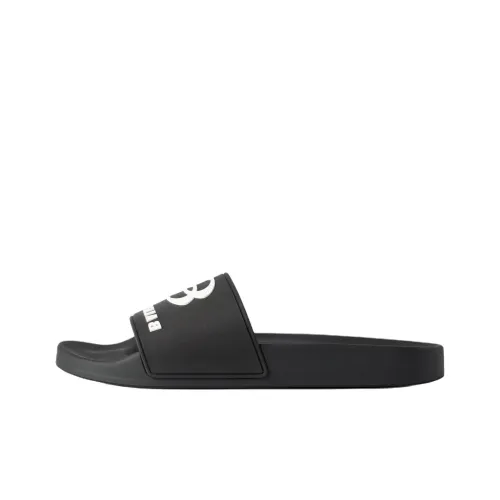 Balenciaga Pool Slide Тапочки Мужские Черные