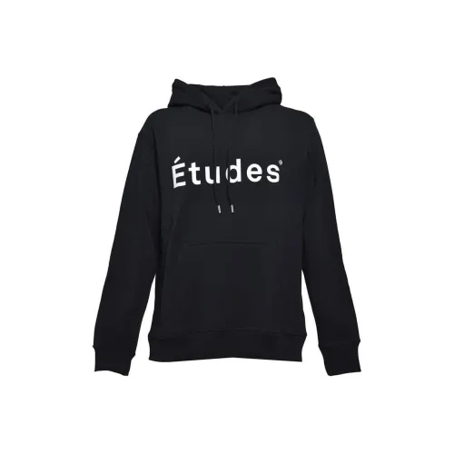 Études Черные Мужские Толстовки
