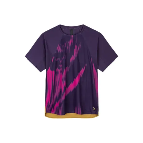 ANTA T-Shirt Мужская Малиновый Фиолетовый