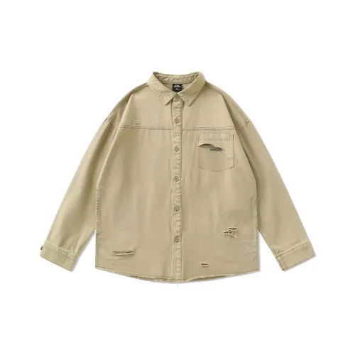 LAMLICKA Хаки Унисекс Рубашки