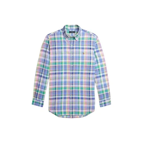 Polo Ralph Lauren Classic Fit Клетчатый Рубашка Мужская Performance Multicolor