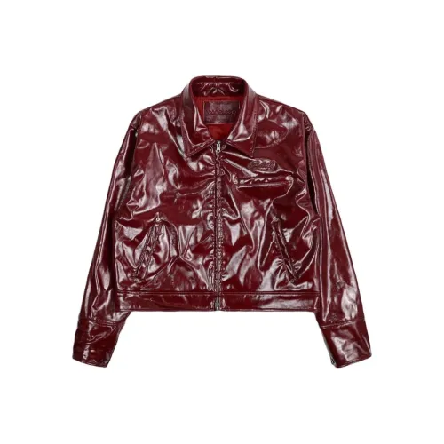 BADBLOOD SS25 Куртки и Пальто Унисекс Красный