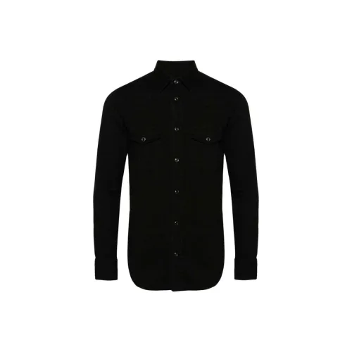 TOM FORD SS24 Рубашка Мужская Черная