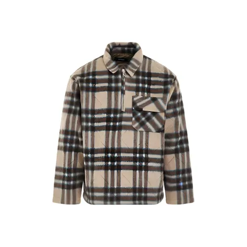 REPRESENT Коричневый Мужская Рубашка