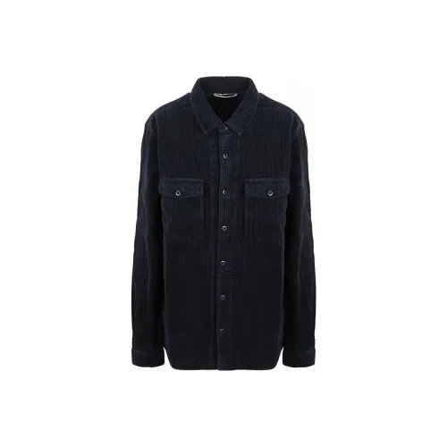 Stone Island Мужские рубашки морского синего цвета