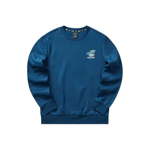 Skechers Colorful Poseidon Синий/00H1 Мужские Свитшоты