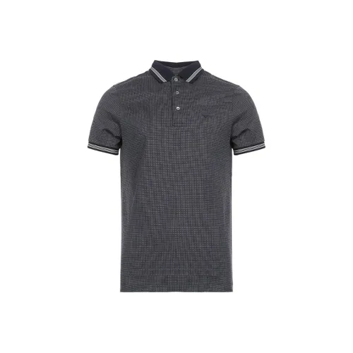 EMPORIO ARMANI Поло Мужское Морской Синий