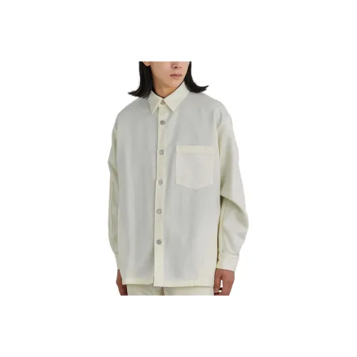 UNITED TOKYO Ecru Мужские Рубашки