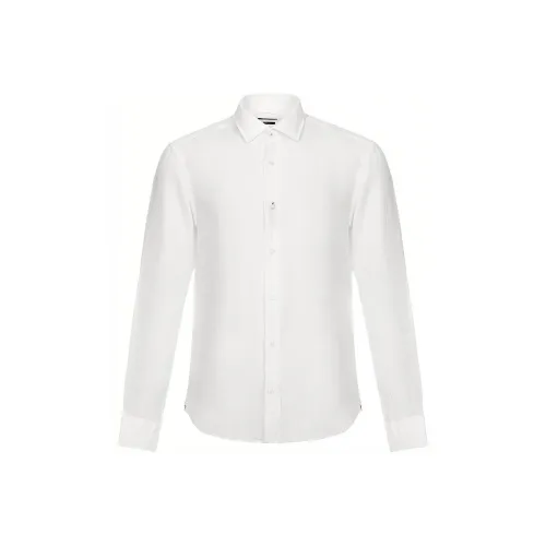 Hugo Boss Белые Мужские Рубашки