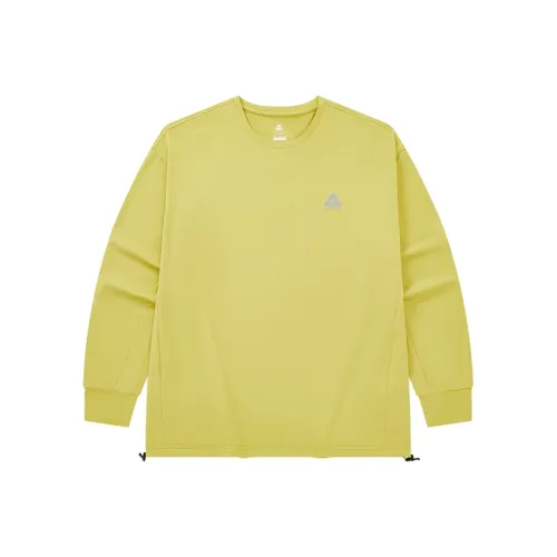 PEAK Бег T-Shirt Унисекс Горчично-желтый