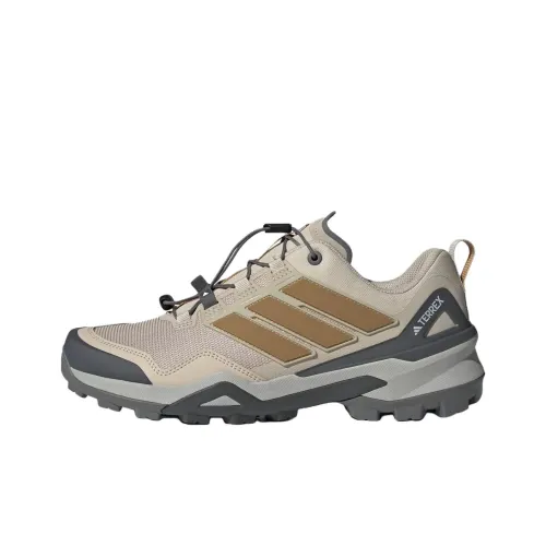 adidas Terrex Skychaser Slip Resistant Abrasion Resistant Low Top Походная обувь Мужская Серый Коричневый