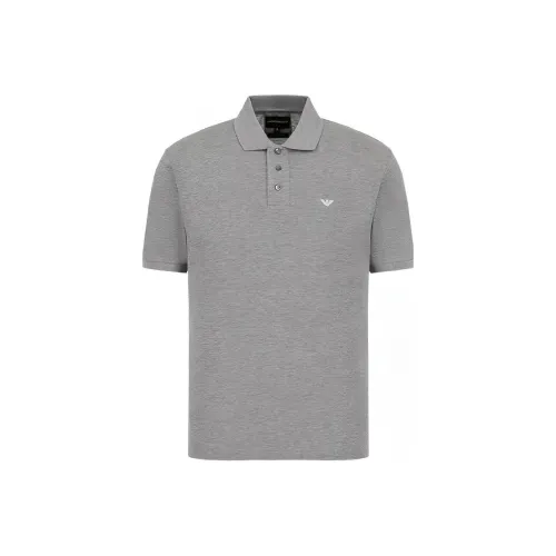 EMPORIO ARMANI SS22 Поло Мужское Серое
