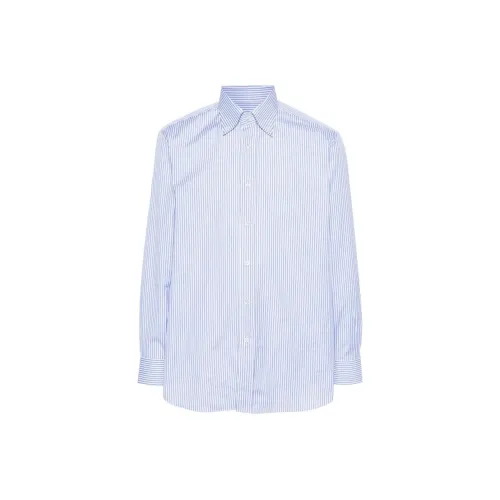 Brioni Мужские Синие Рубашки