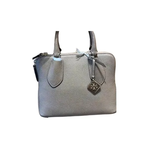 Tory Burch Кожа Сумка через плечо Сумка Средний Женская Серо-синяя