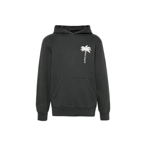 PALM ANGELS Толстовка Мужская Угольный Серый