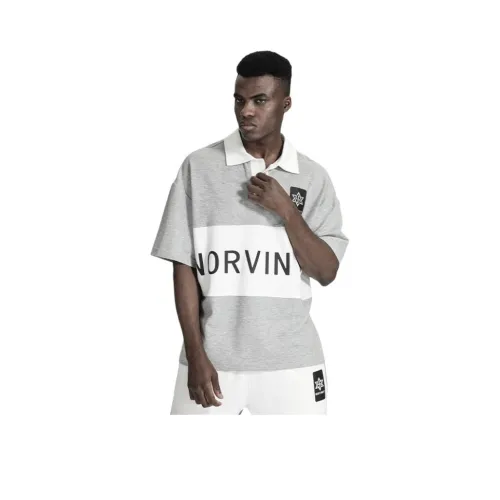 NORVINCY 100% хлопок Дышащий Отводящий влагу Полу-рукав Поло Унисекс