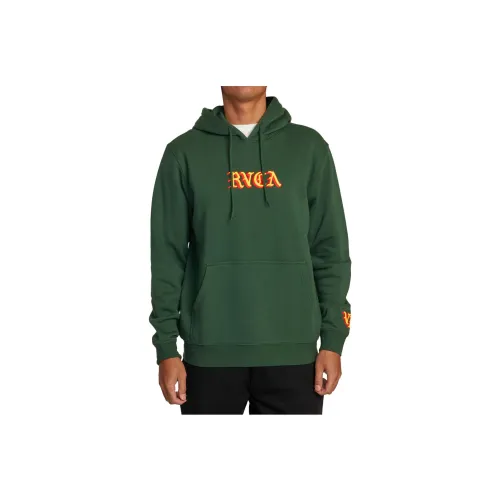 RVCA Зеленый Мужской Свитшот