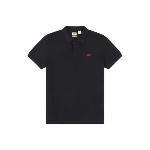 Levis Мужская черная поло