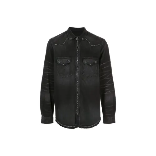 AMIRI Мужские Черные Рубашки