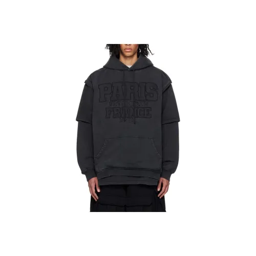 Vetements SS24 Свитшот Мужской Черный