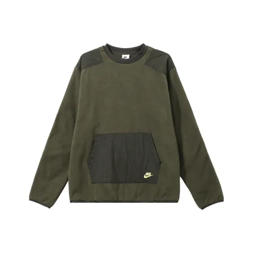 Nike Толстовка Мужской Секвойя Зеленый