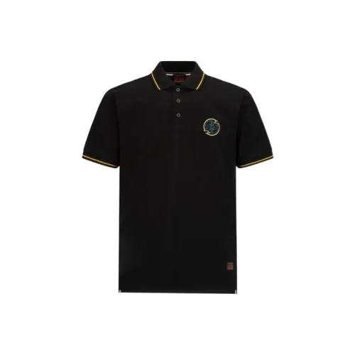 EVISU Черная мужская поло