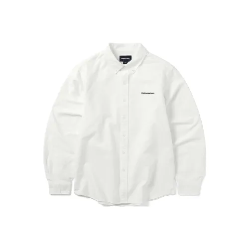 Thisisneverthat SS24 T Logo Oxford Shirt Unisex White