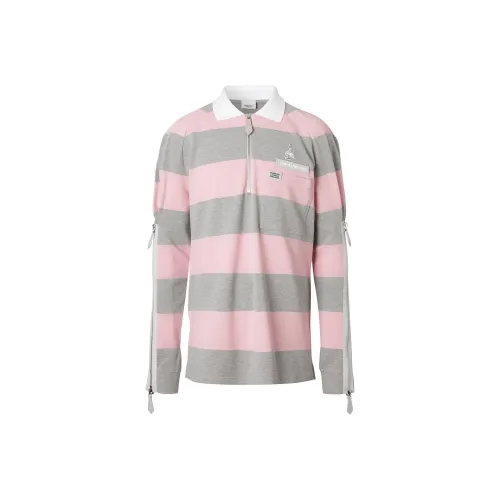 Burberry SS22 Длинный рукав Polo Мужской Розовый 45637211