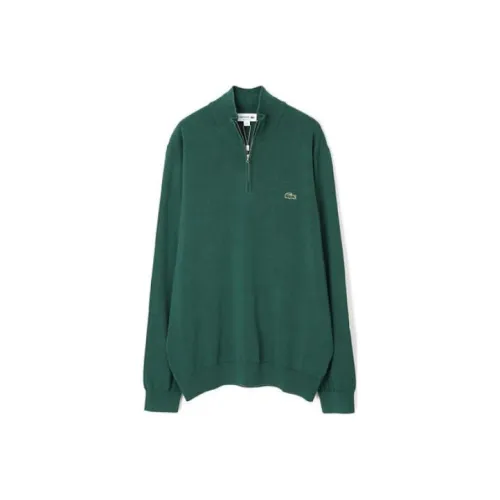 Зеленые мужские свитшоты LACOSTE Collaboration