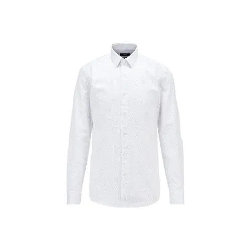 Hugo Boss Белые Мужские Рубашки