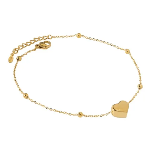 West Island Титановая сталь Браслеты на щиколотку Золотой Женские