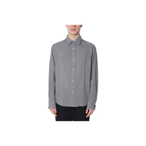 KENZO Серые Мужские Рубашки