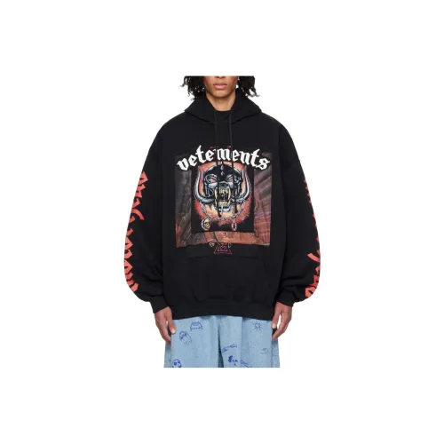 Vetements Черные Мужские Свитшоты