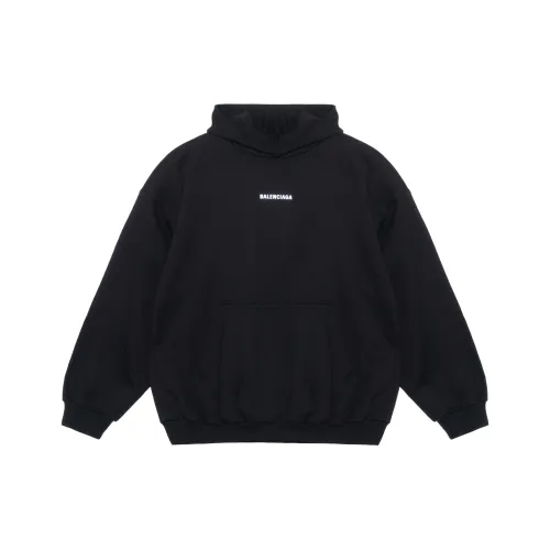 Balenciaga Свитшот Регулярного Кроя Мужской Черный