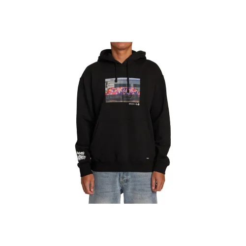 RVCA Мужские черные свитшоты