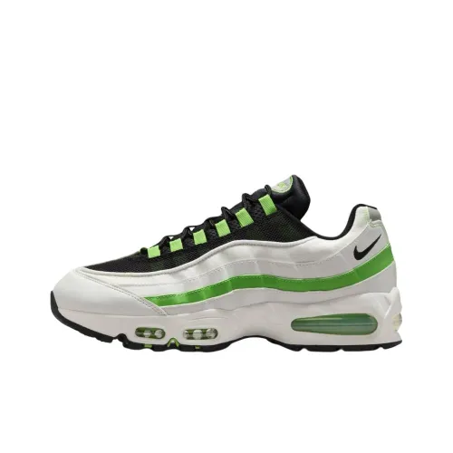 Nike Air Max 95 Low Топ Повседневные Беговые Кроссовки Мужские Белые Черные