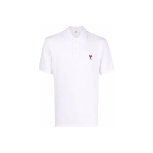 AMIPARIS SS21 Поло Унисекс Белый