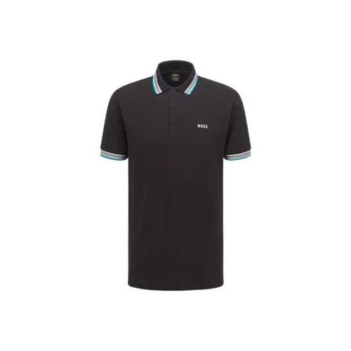 Hugo Boss Поло Мужское Черное