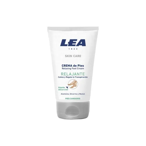 LEA Уход за кожей Успокаивающий Крем для ног с быстрым впиттыванием Revitalizing дезодорирующий 125 мл