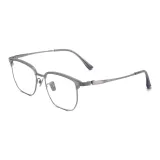 Прозрачно-серый | Серо-серебристый-C02 & Защита от синего света, 0 диоптрий, линзы