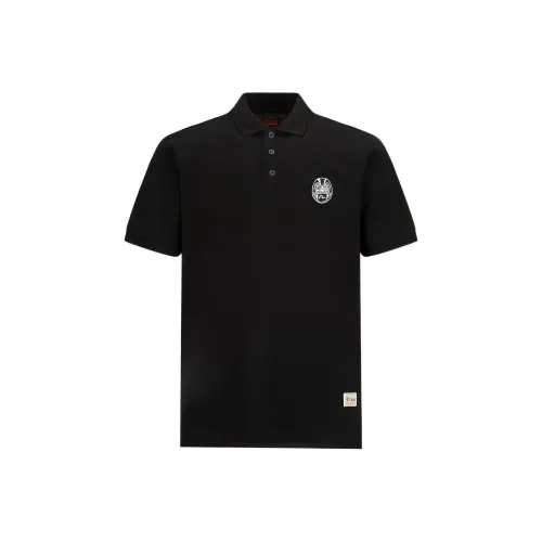EVISU Черная мужская поло