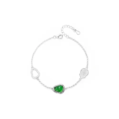 JIAFULAI Цветное стекло Нефритовые браслеты Женские