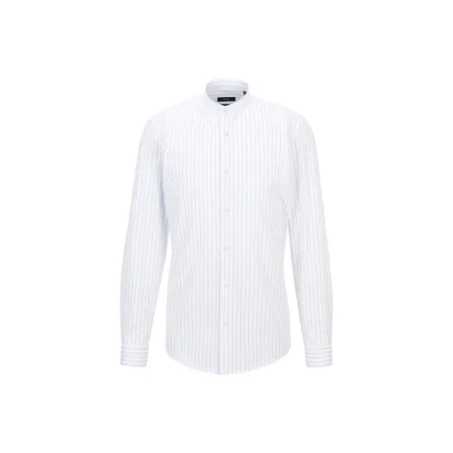 Hugo Boss Мужские Синие Рубашки