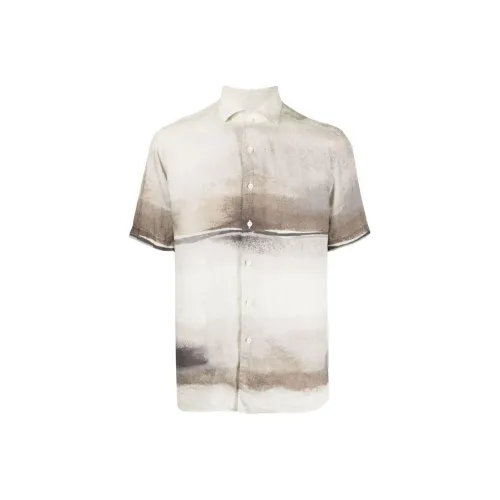 CORNELIANI Рубашка Мужская Светло-Коричневая