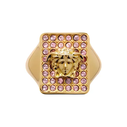 VERSACE Crystal Rings Женские Золотой