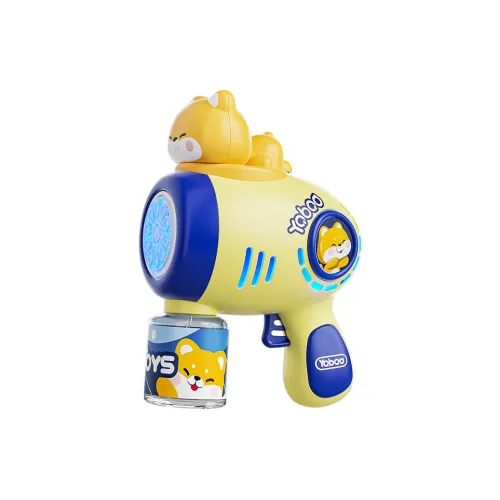 YIMI Cute Shiba Inu Bubble Machine Полностью автоматический Ручной Gatling Style Toys