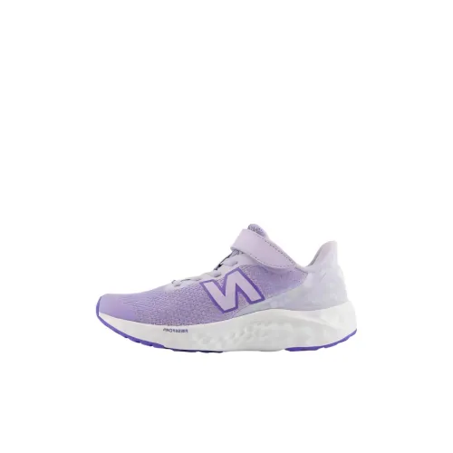 New Balance NB Свежий Foam Arishi V4 Low Топ Детская Беговая Обувь Фиолетовая Детская