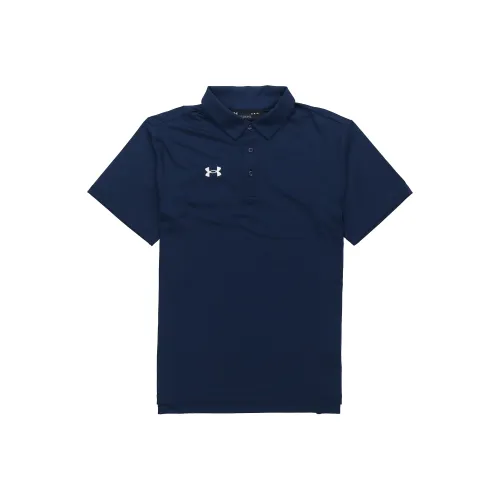 Under Armour Поло Мужское Темно-Синий